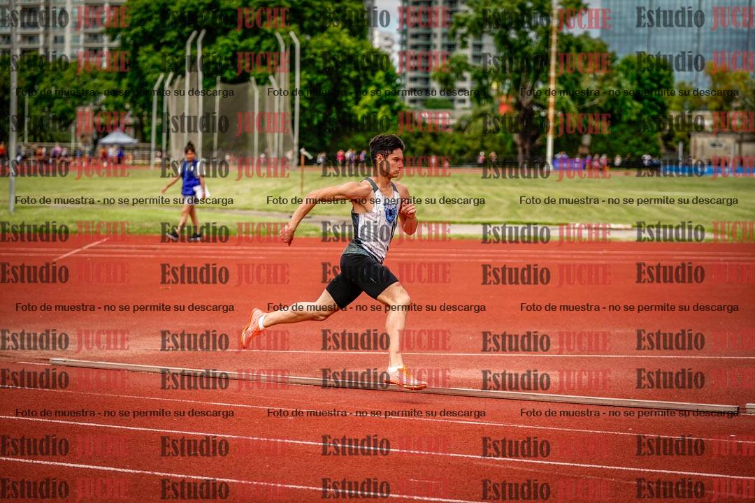 Fotos de los 200 m llanos de varones