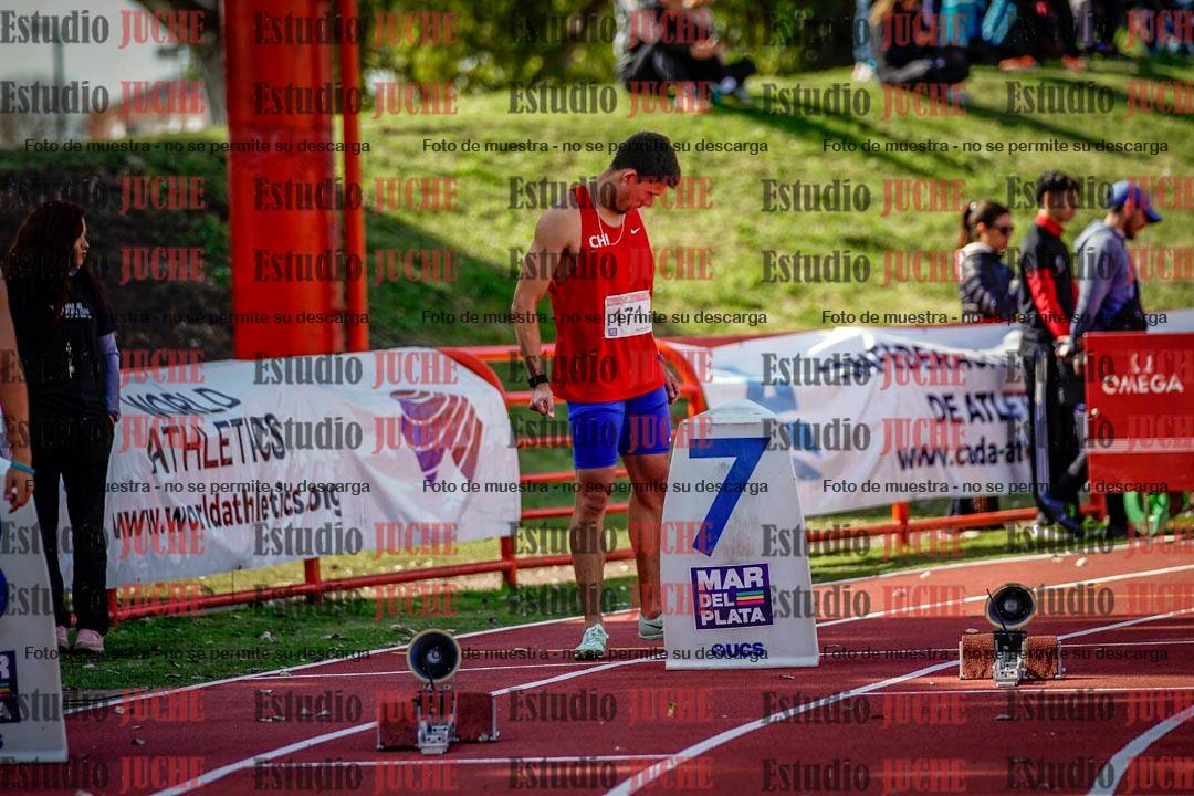 Fotos de los 200 m llanos de varones