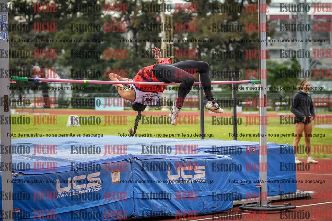 Fotos del salto en alto de mujeres