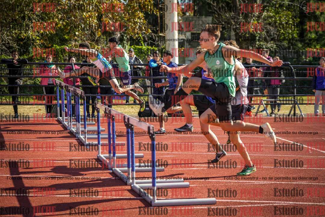 Fotos de los 110 m con vallas de varones