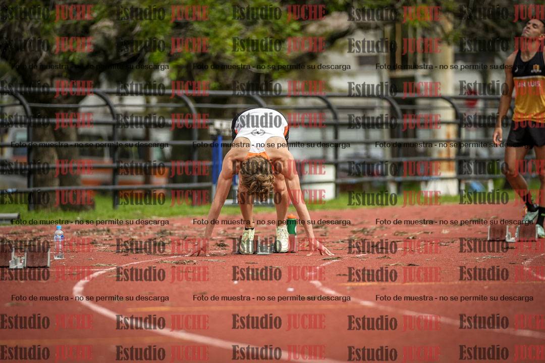 Fotos de los 200 m llanos de varones