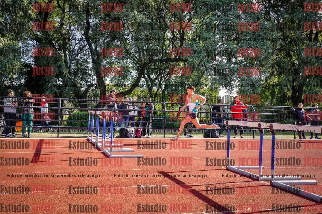 Fotos de los 110 m con vallas de varones