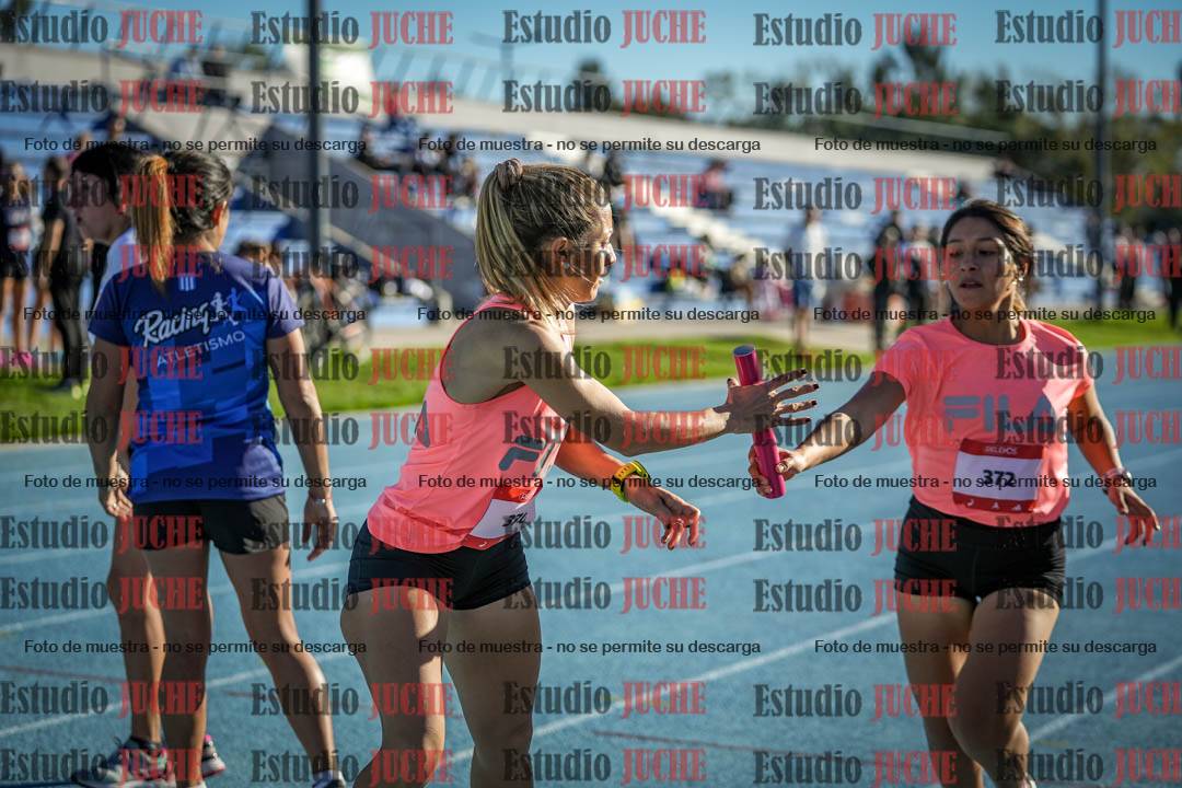 Fotos durante los relevos