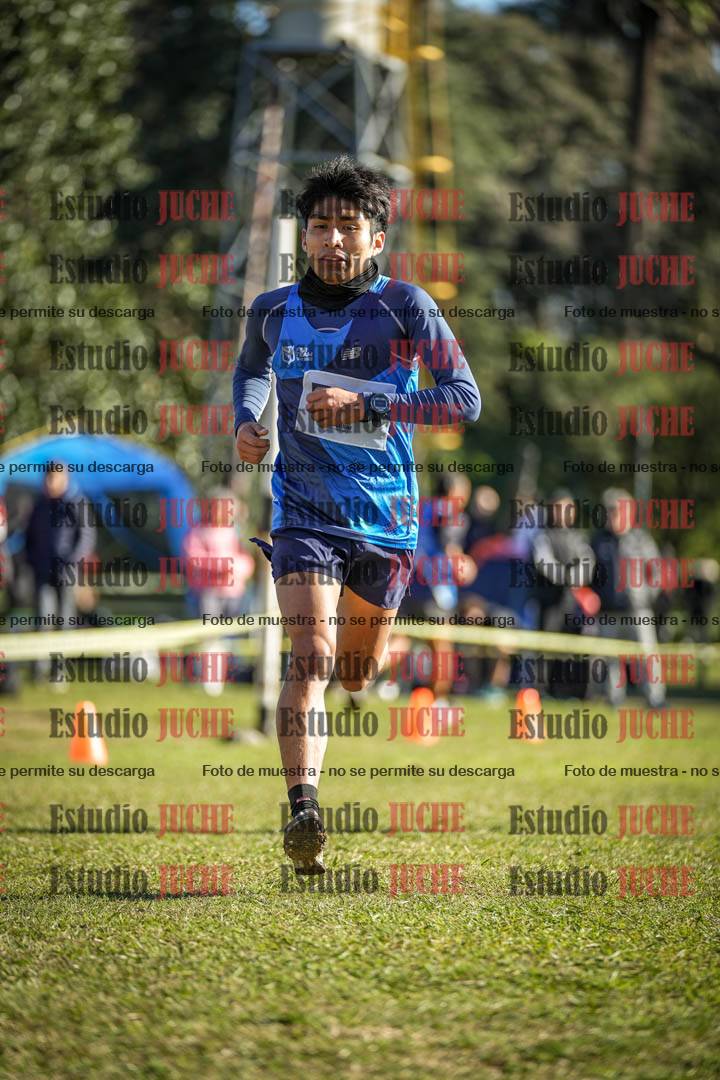 Fotos de la llegada del cross de 4000 m - varones
