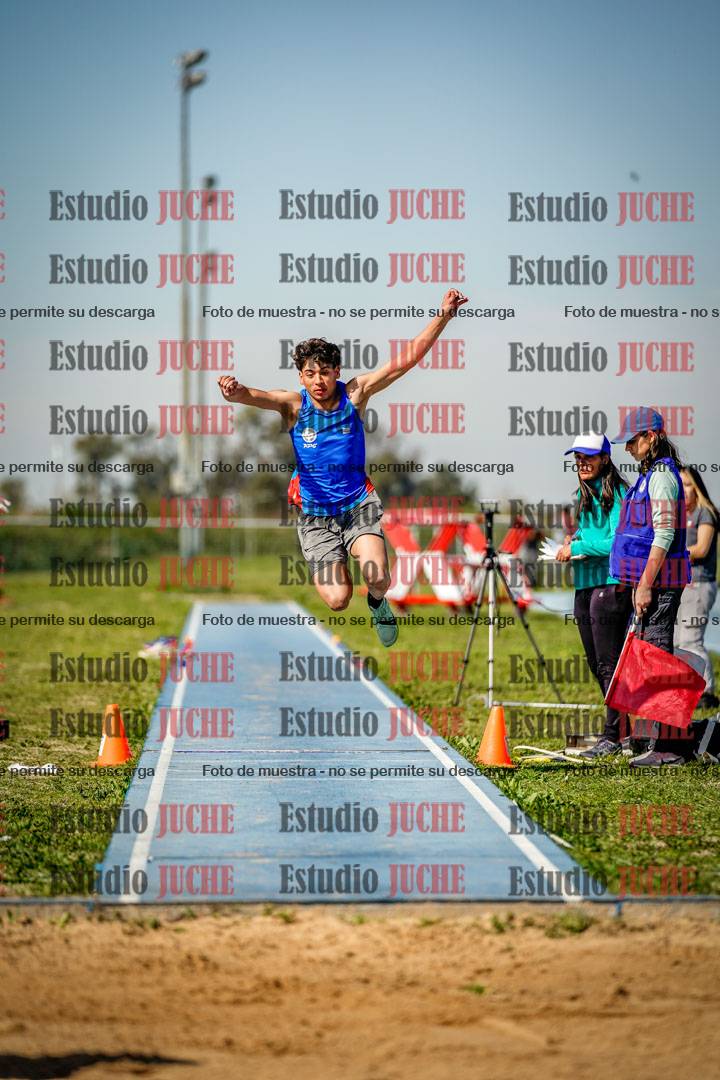 Fotos del salto triple de varones