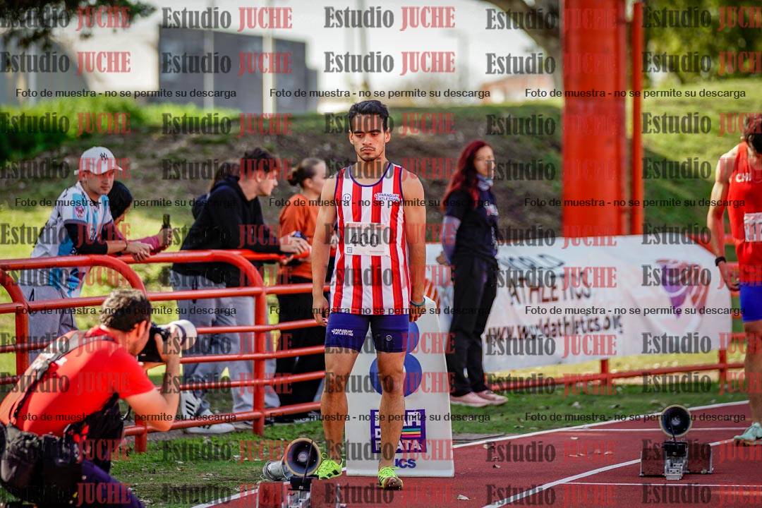 Fotos de los 200 m llanos de varones