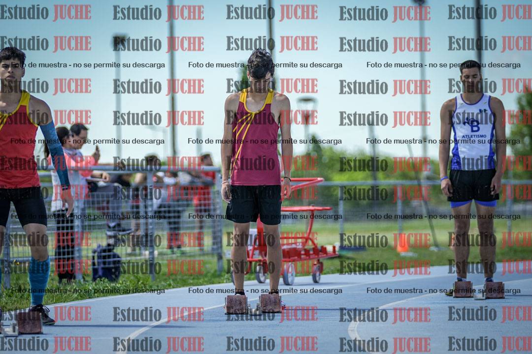 Fotos de los 200 m llanos de varones