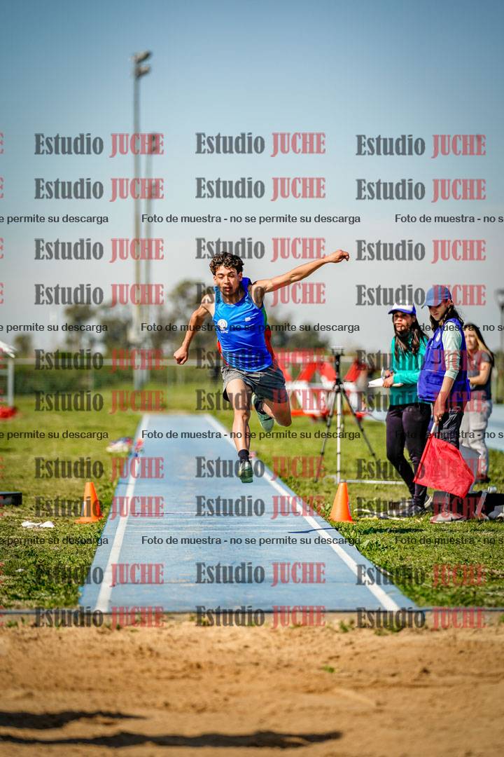 Fotos del salto triple de varones