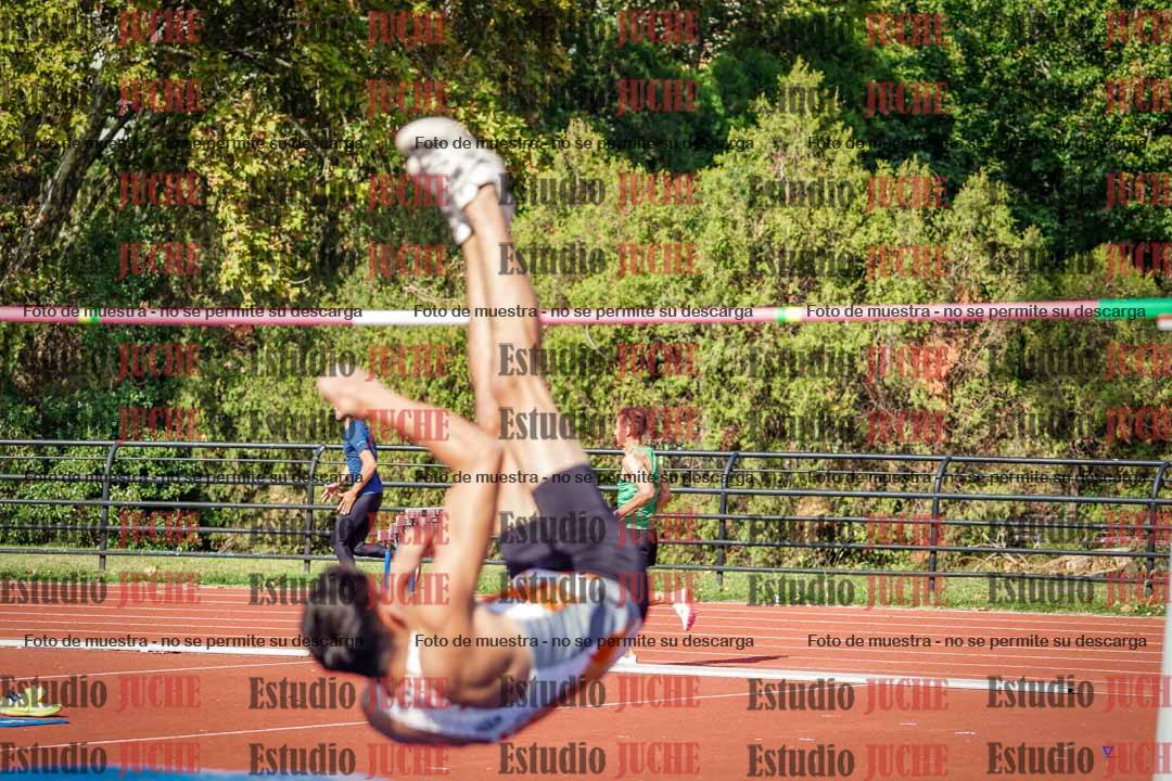 Fotos del salto en alto de varones