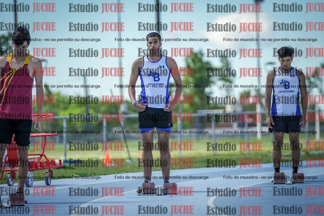 Fotos de los 200 m llanos de varones