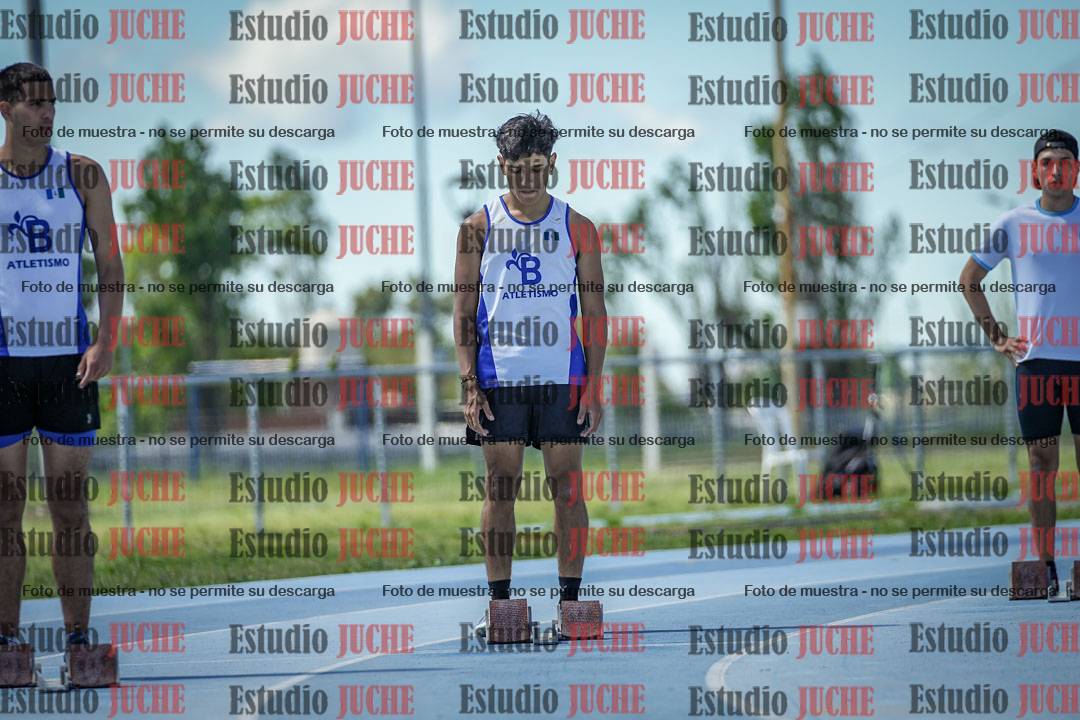 Fotos de los 200 m llanos de varones