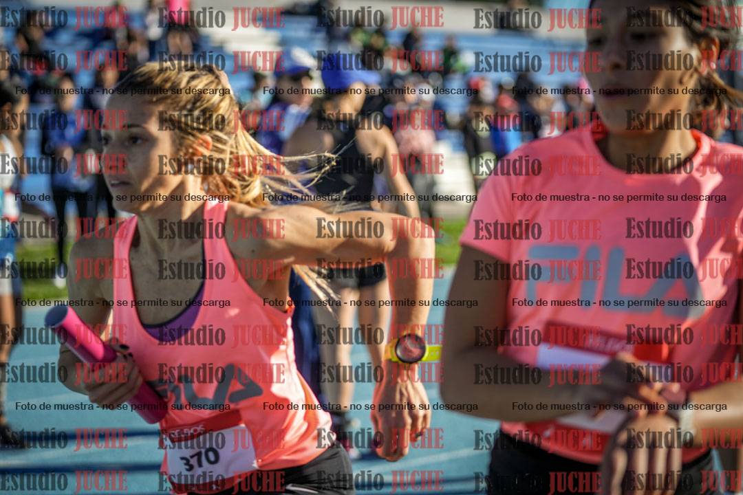 Fotos durante los relevos