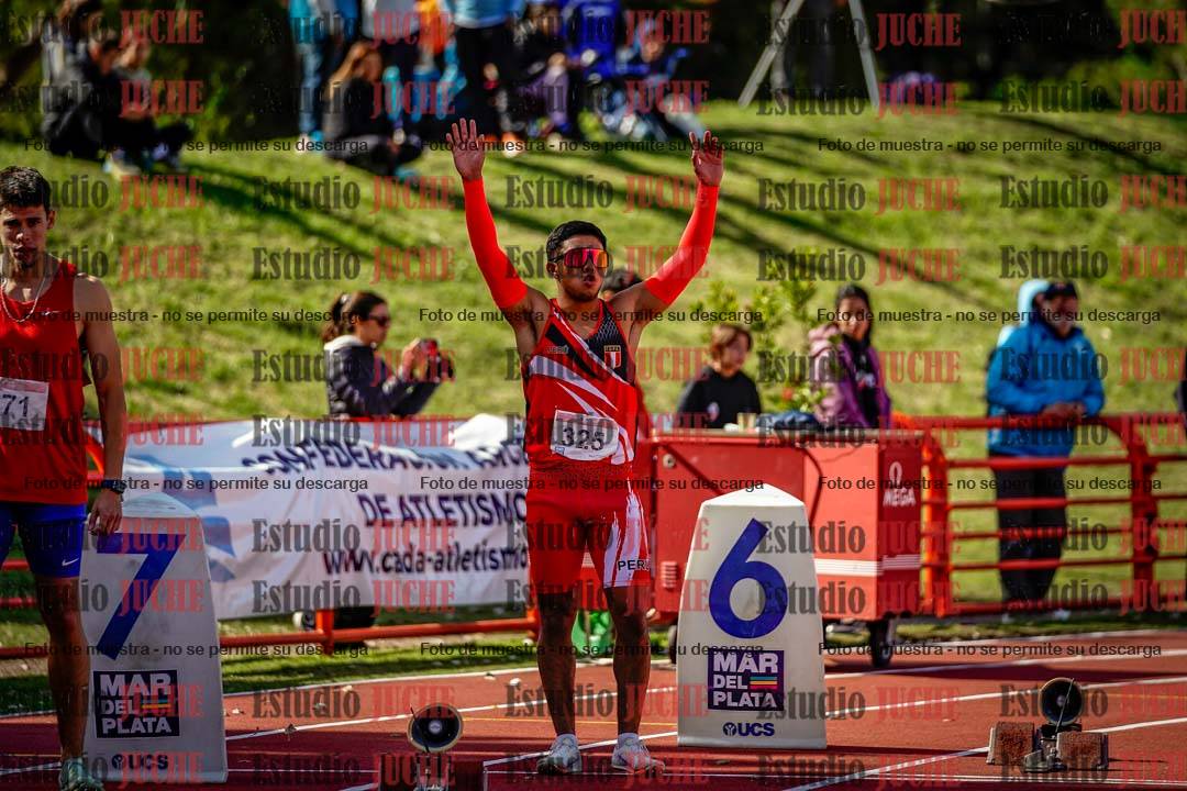 Fotos de los 200 m llanos de varones