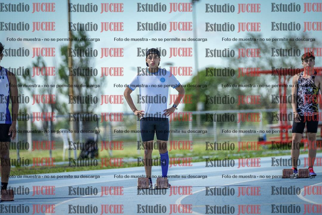 Fotos de los 200 m llanos de varones