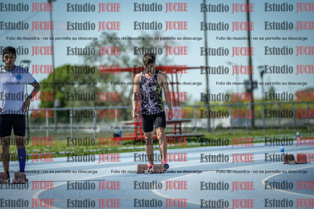 Fotos de los 200 m llanos de varones