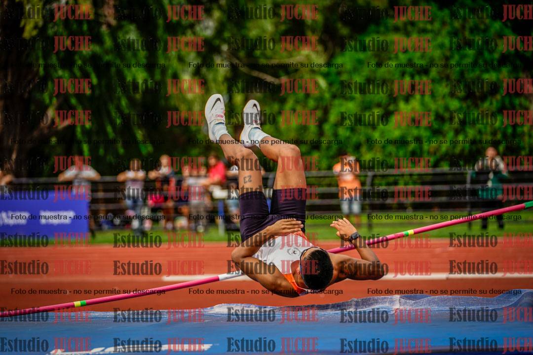 Fotos del salto en alto de varones