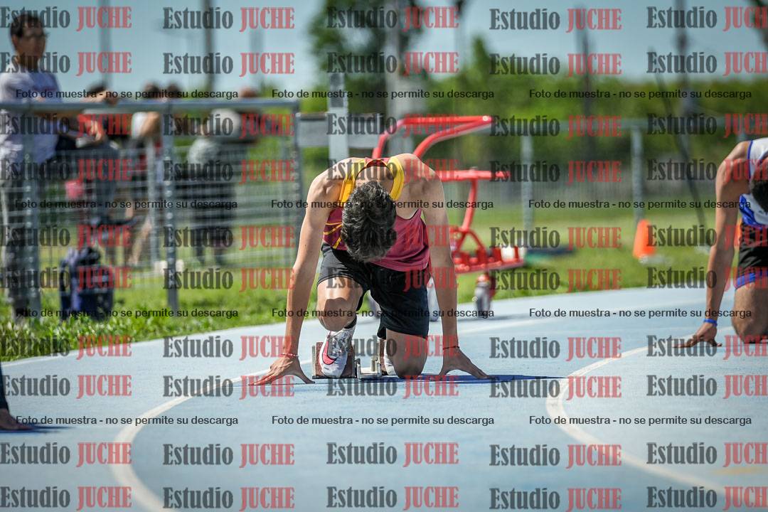 Fotos de los 200 m llanos de varones
