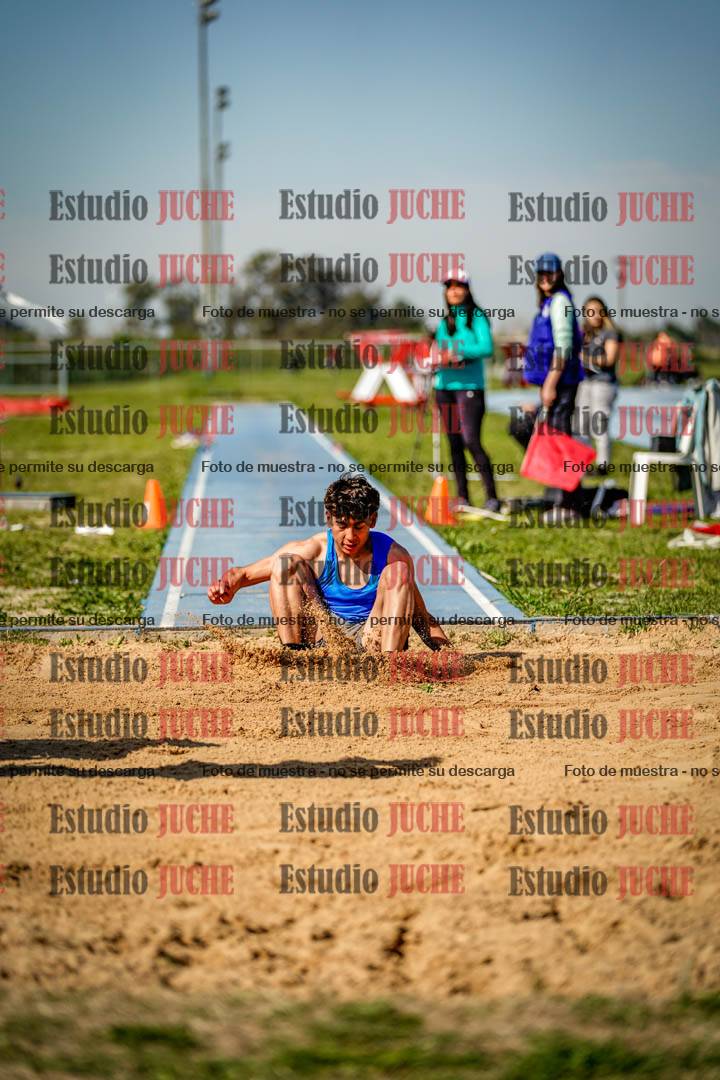 Fotos del salto triple de varones