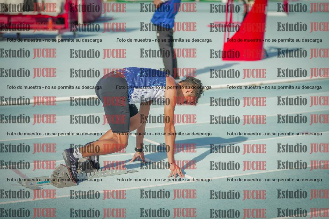 Fotos de los 400 m llanos de varones