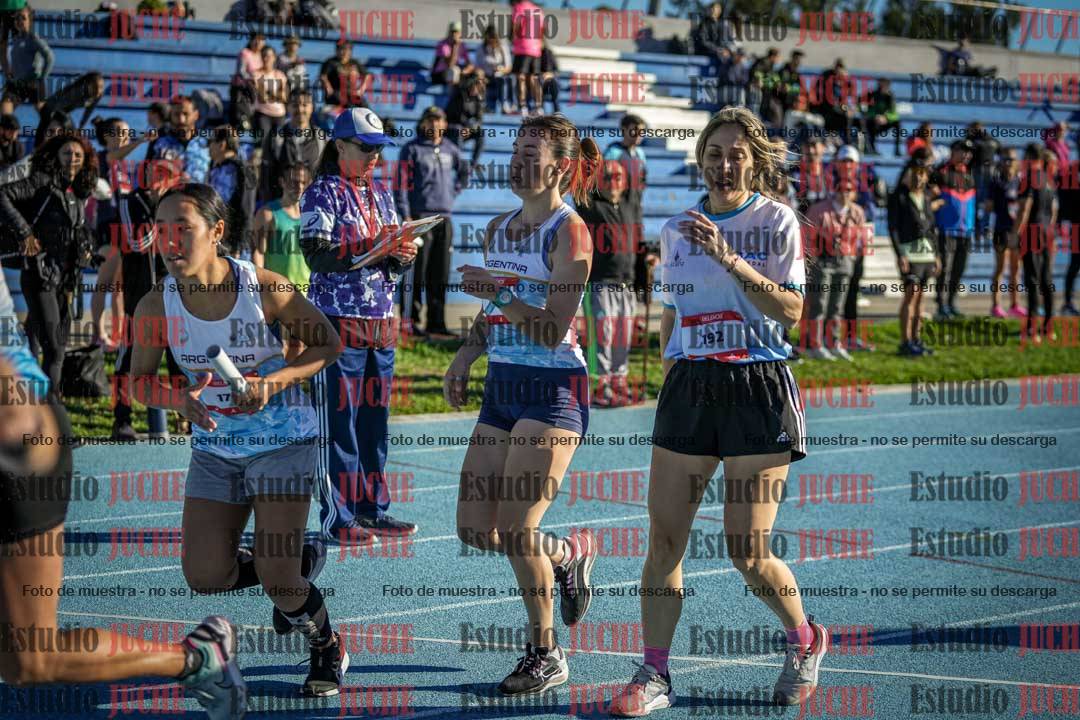 Fotos durante los relevos