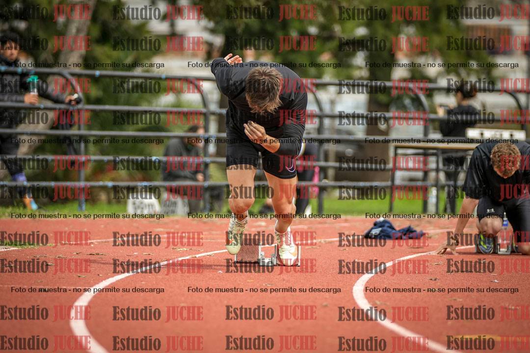Fotos de los 200 m llanos de varones