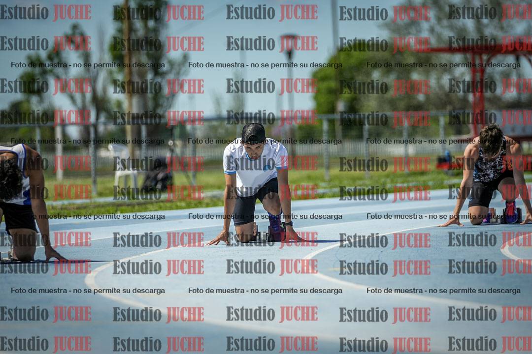Fotos de los 200 m llanos de varones