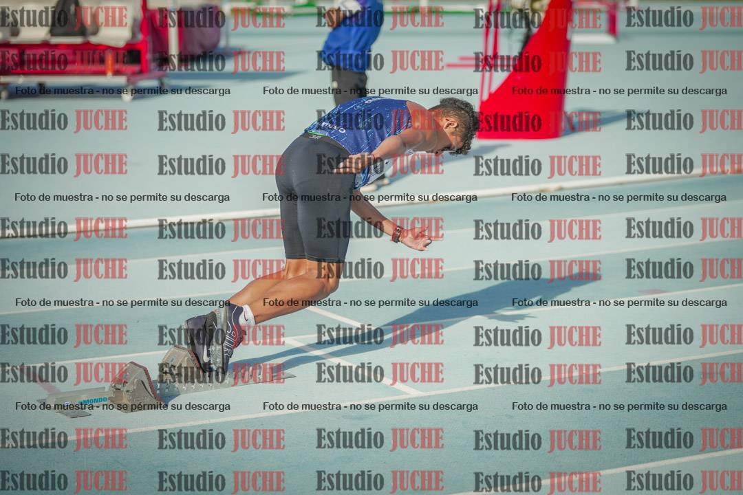 Fotos de los 400 m llanos de varones