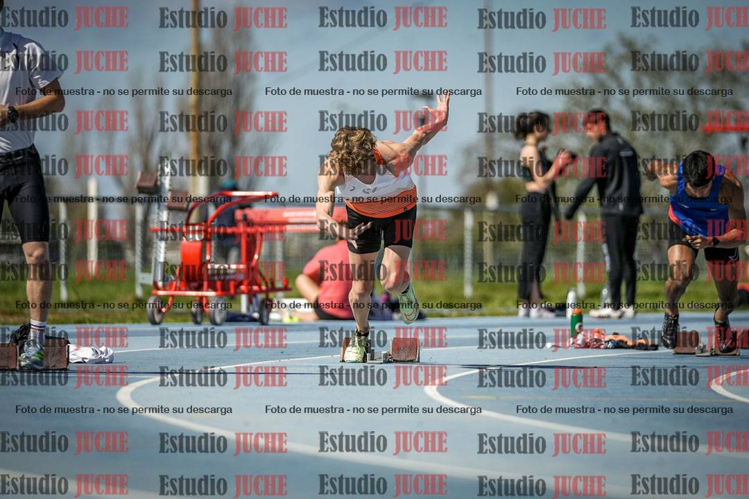 Fotos de los 200 m llanos de varones