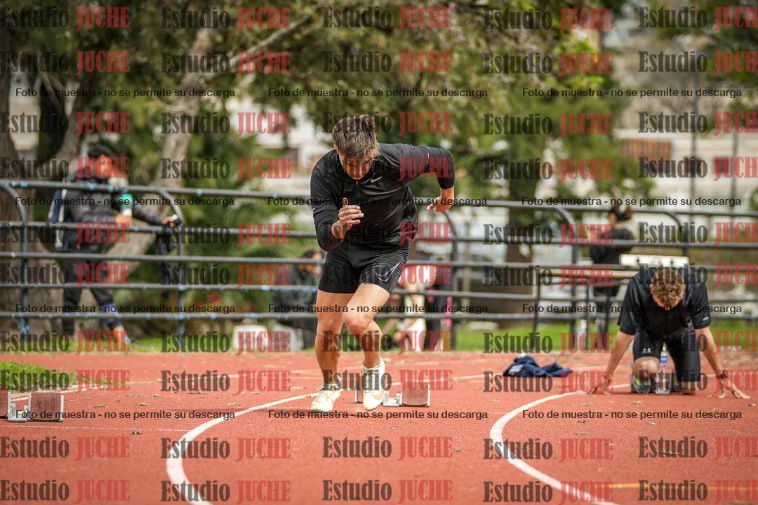 Fotos de los 200 m llanos de varones