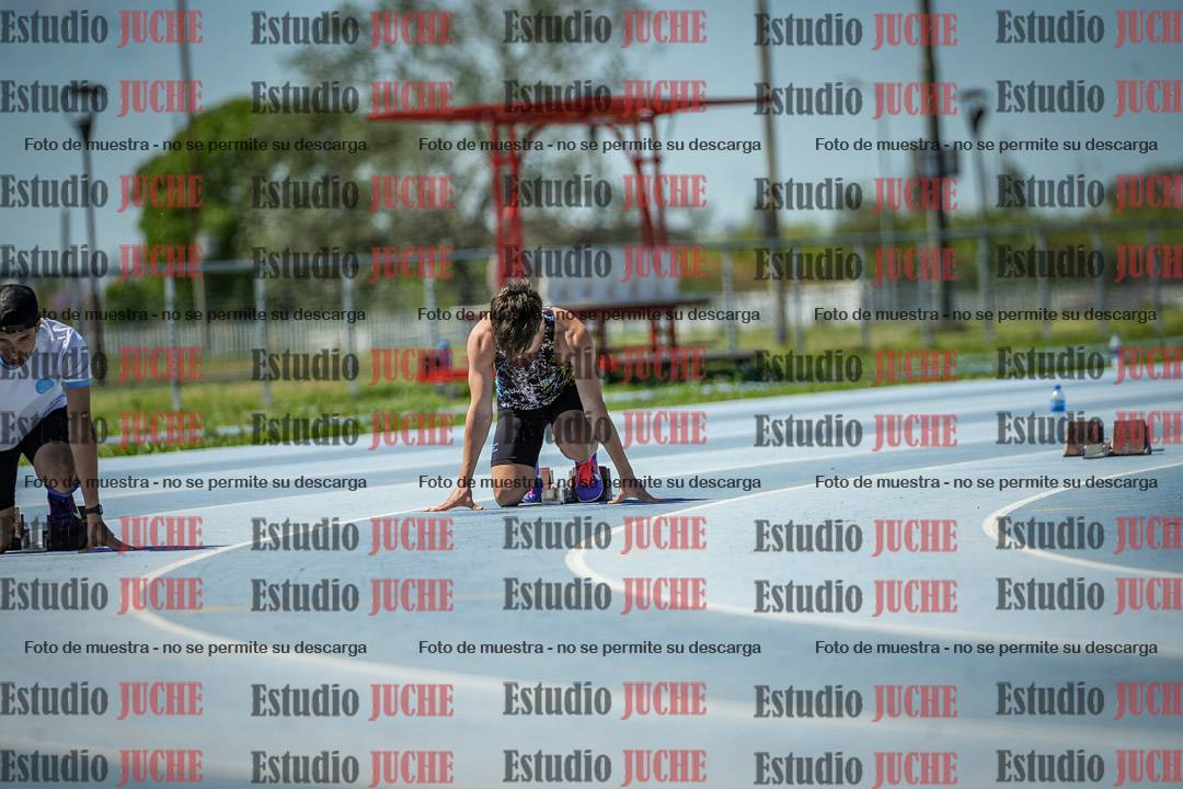 Fotos de los 200 m llanos de varones