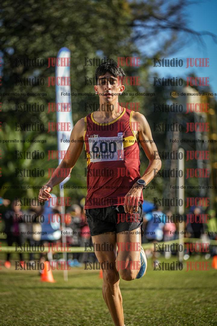 Fotos de la llegada del cross de 4000 m - varones