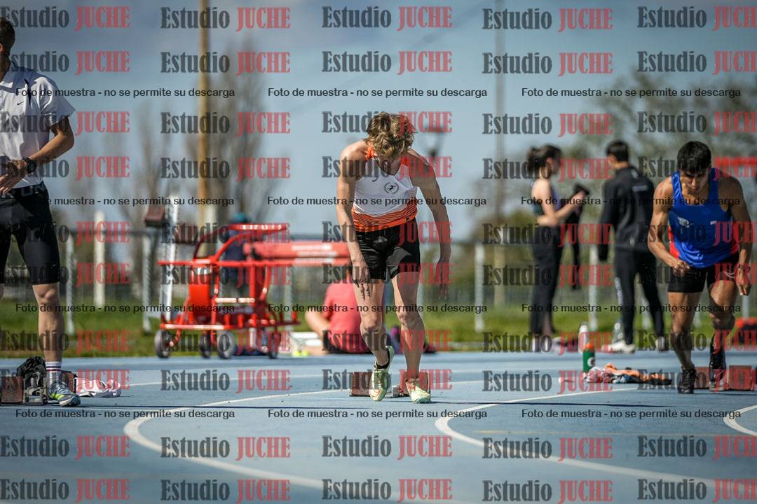 Fotos de los 200 m llanos de varones