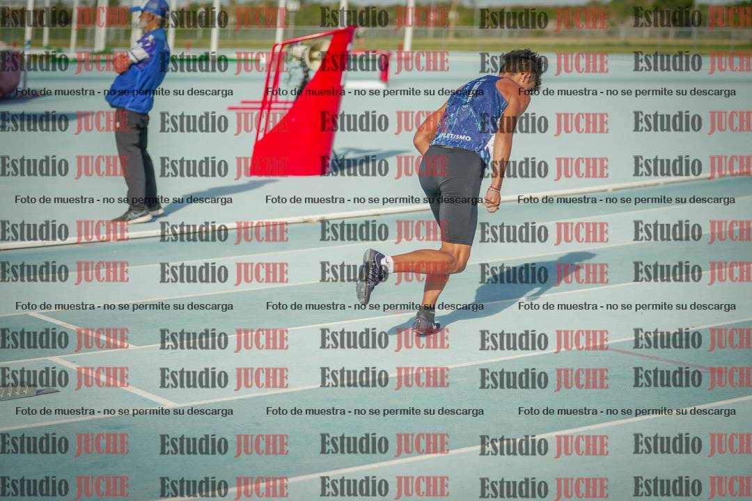 Fotos de los 400 m llanos de varones