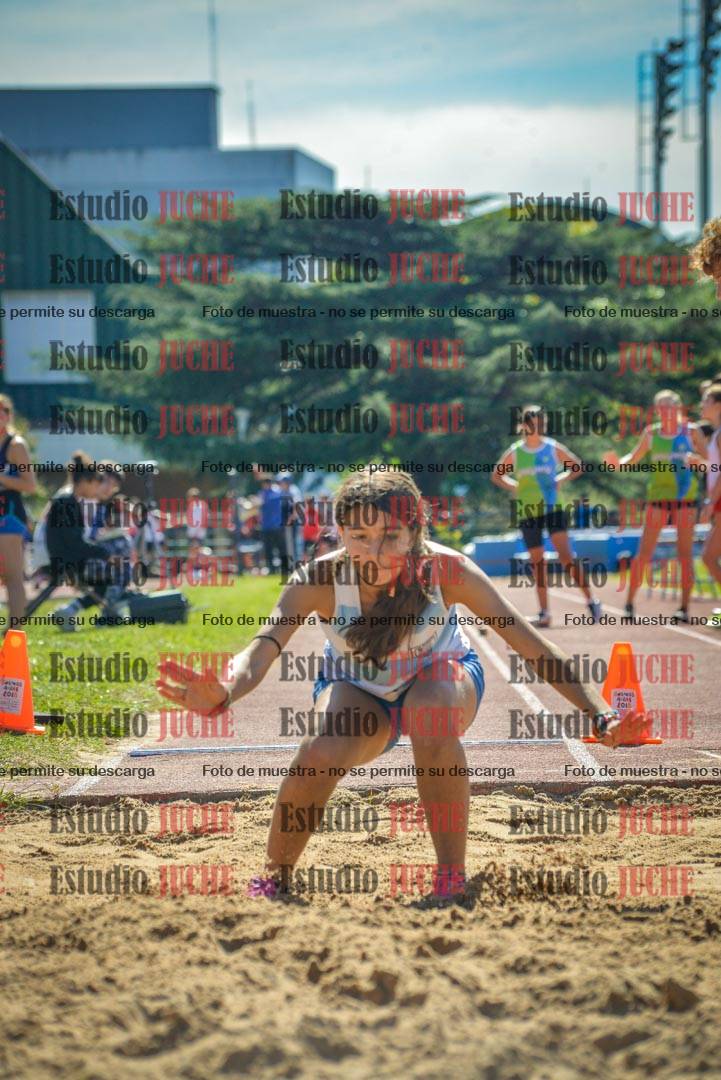 Fotos del salto en largo de mujeres - U16