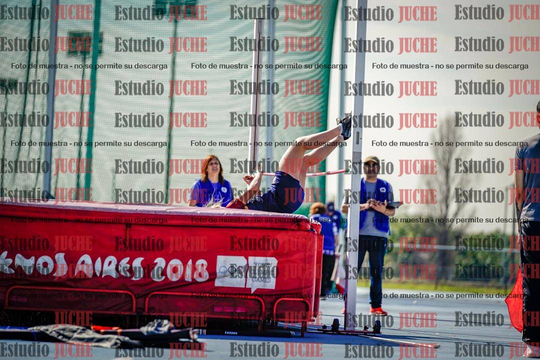 Fotos del salto en alto de mujeres - heptatlón 2