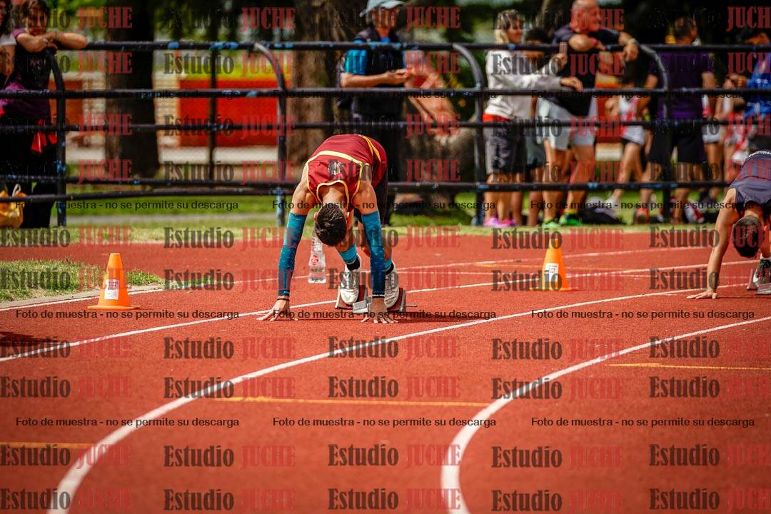 Fotos de los 200 m llanos de varones
