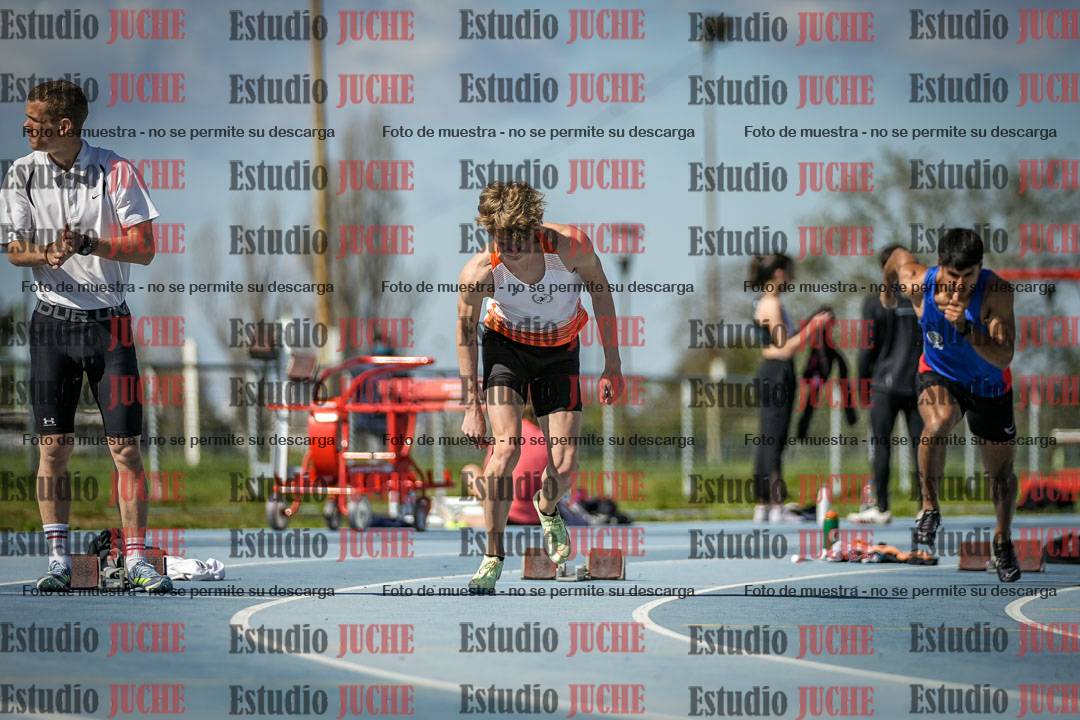Fotos de los 200 m llanos de varones