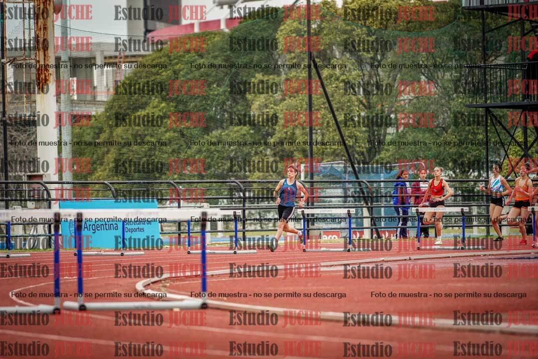 Fotos de los 400 m con vallas de mujeres