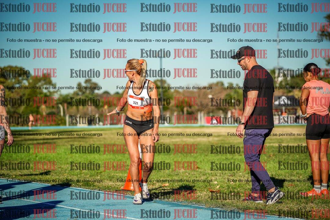 Fotos durante los relevos