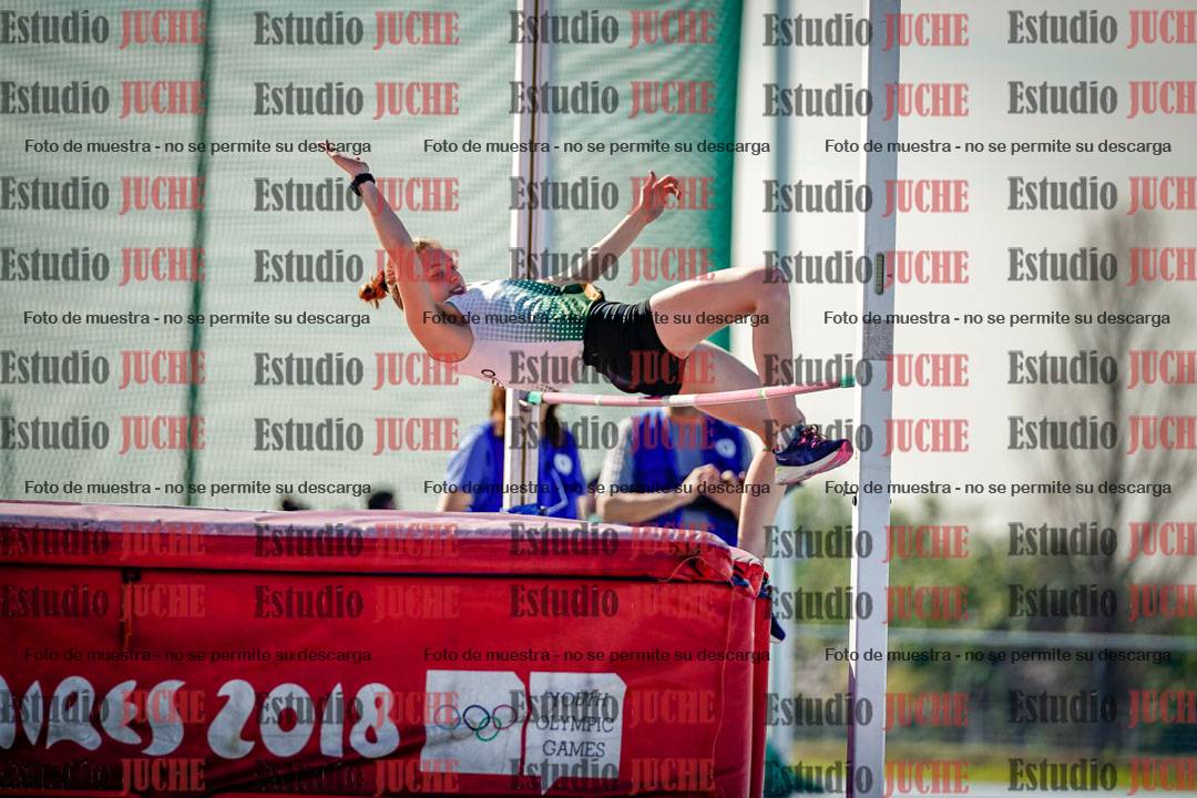 Fotos del salto en alto de mujeres - heptatlón 2