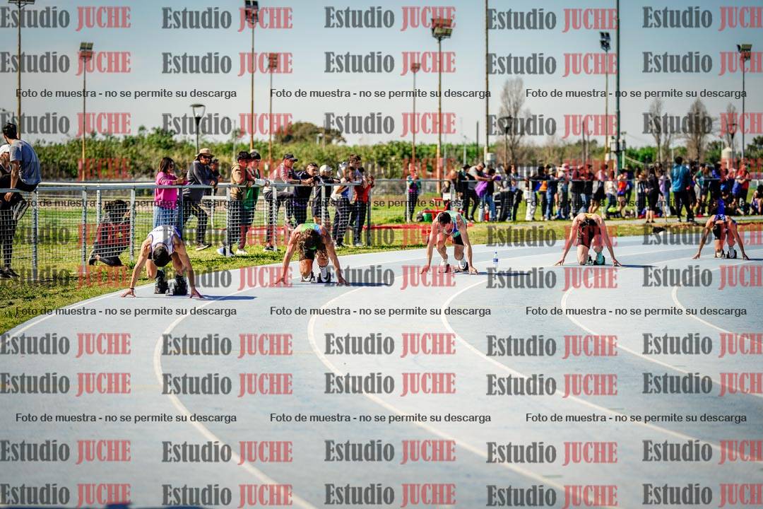Fotos de los 200 m de varones