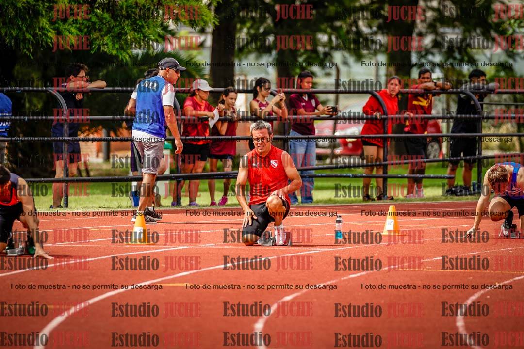 Fotos de los 200 m llanos de varones