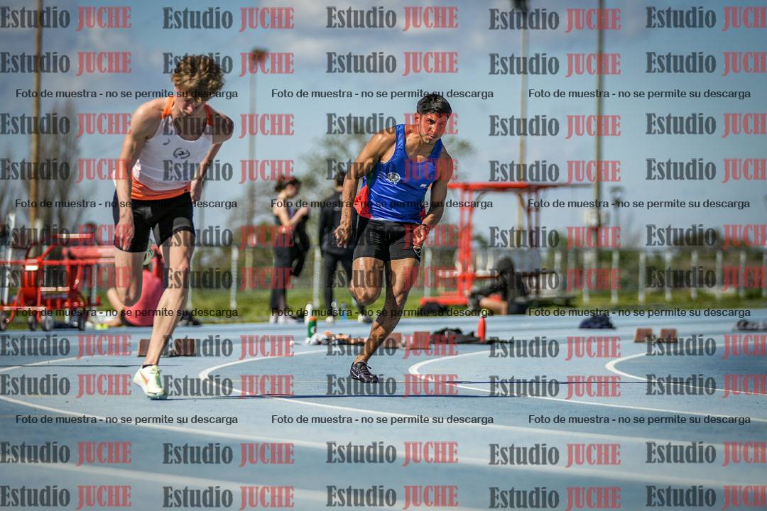 Fotos de los 200 m llanos de varones