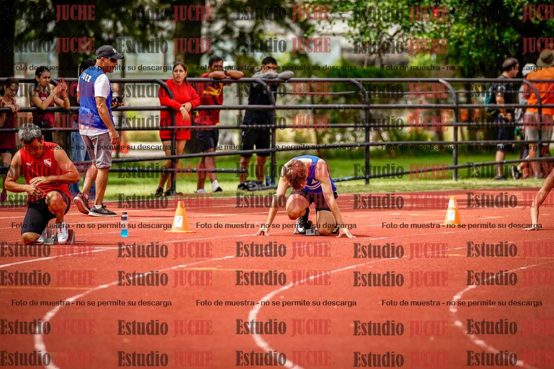 Fotos de los 200 m llanos de varones