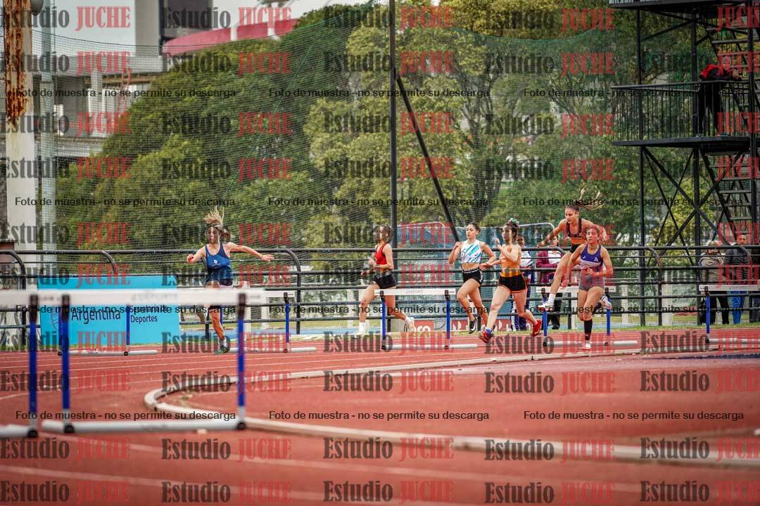 Fotos de los 400 m con vallas de mujeres