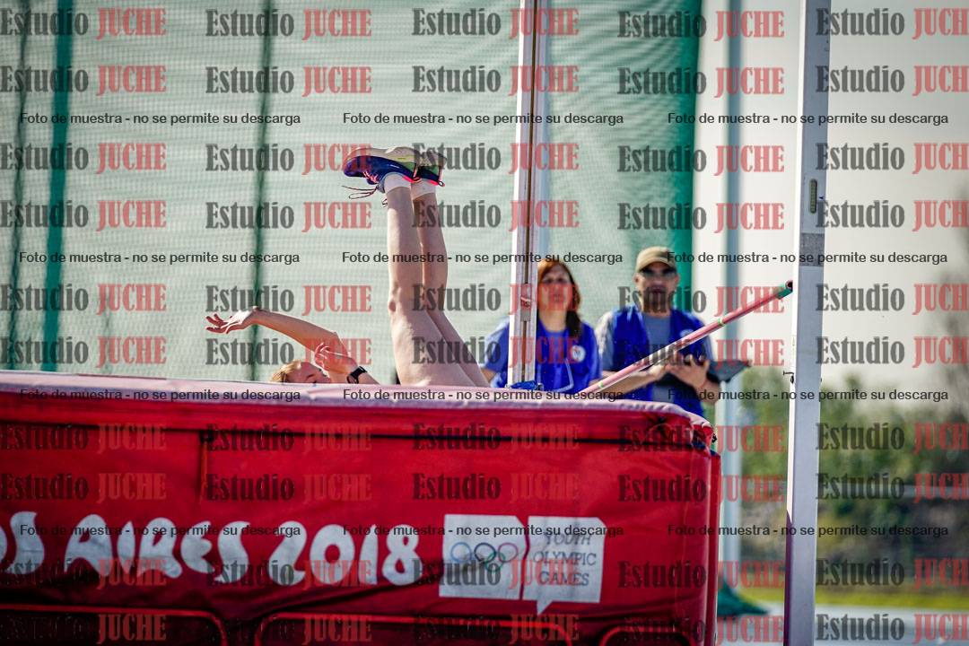 Fotos del salto en alto de mujeres - heptatlón 2