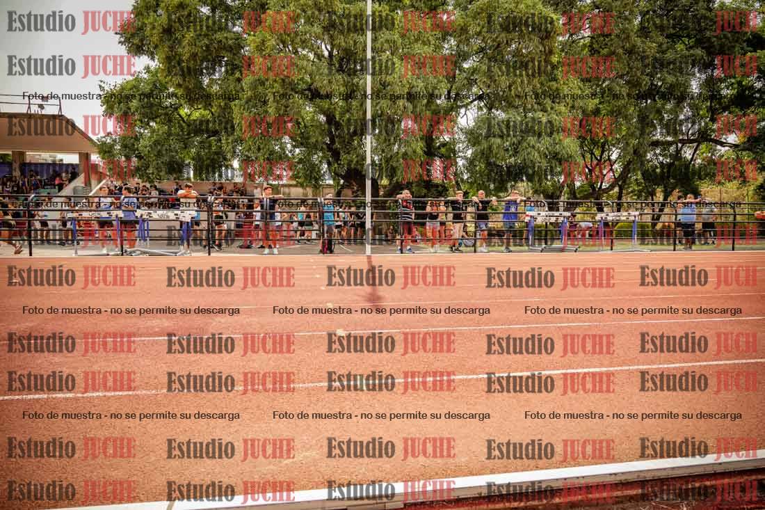 Fotos de los 100 m llanos de varones