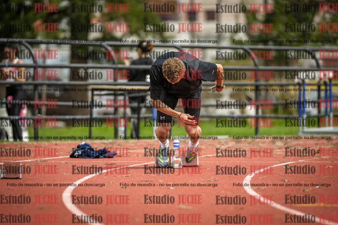 Fotos de los 200 m llanos de varones