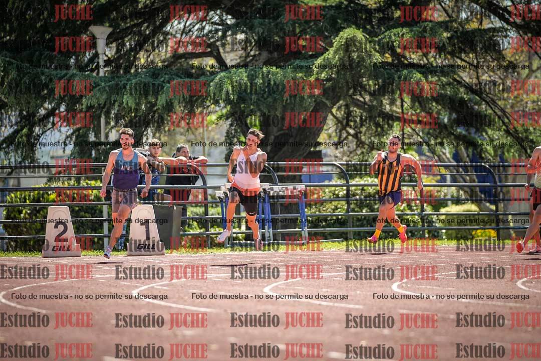 Fotos de los 200 m llanos de varones