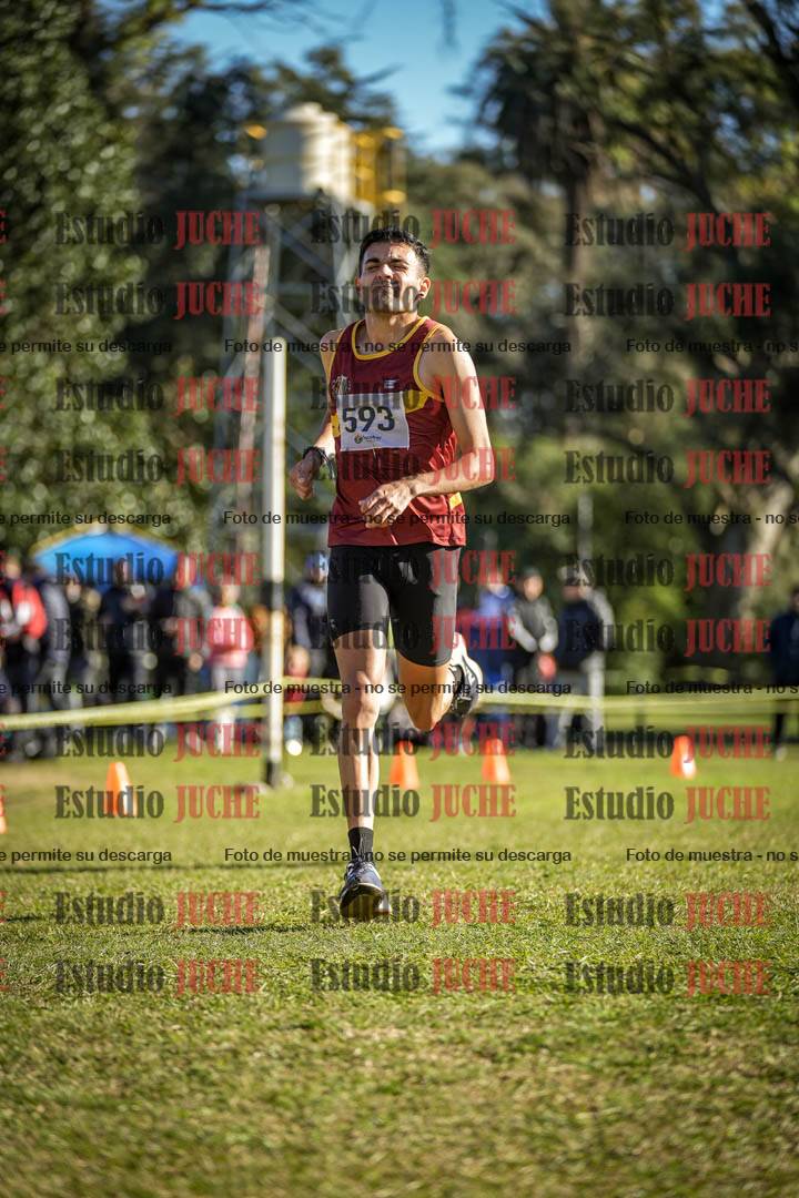 Fotos de la llegada del cross de 4000 m - varones